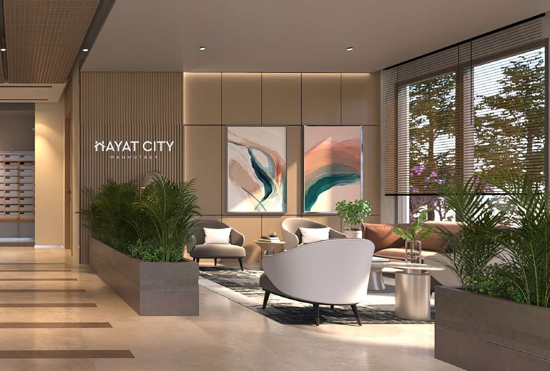 The entrance lobby
