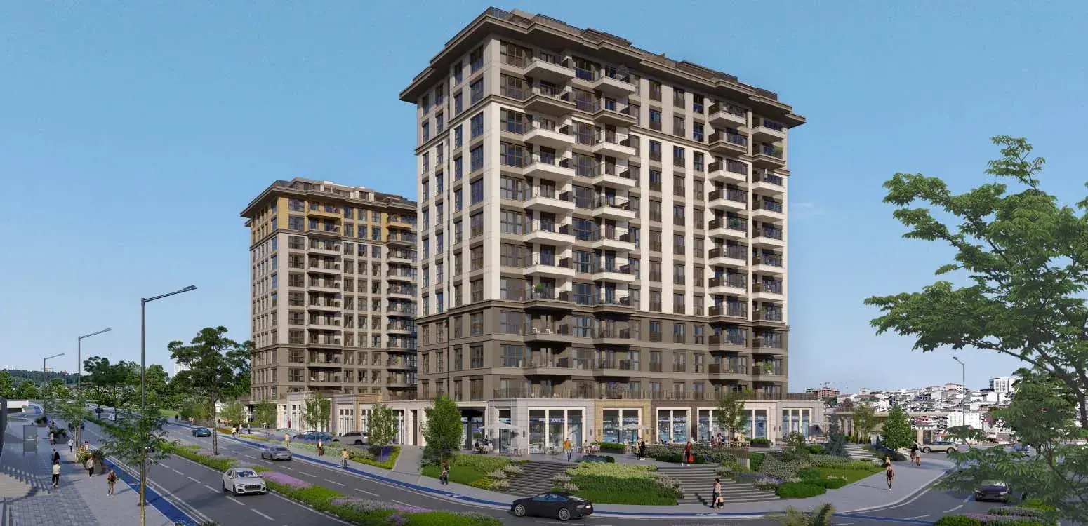 The blocks from the avenue