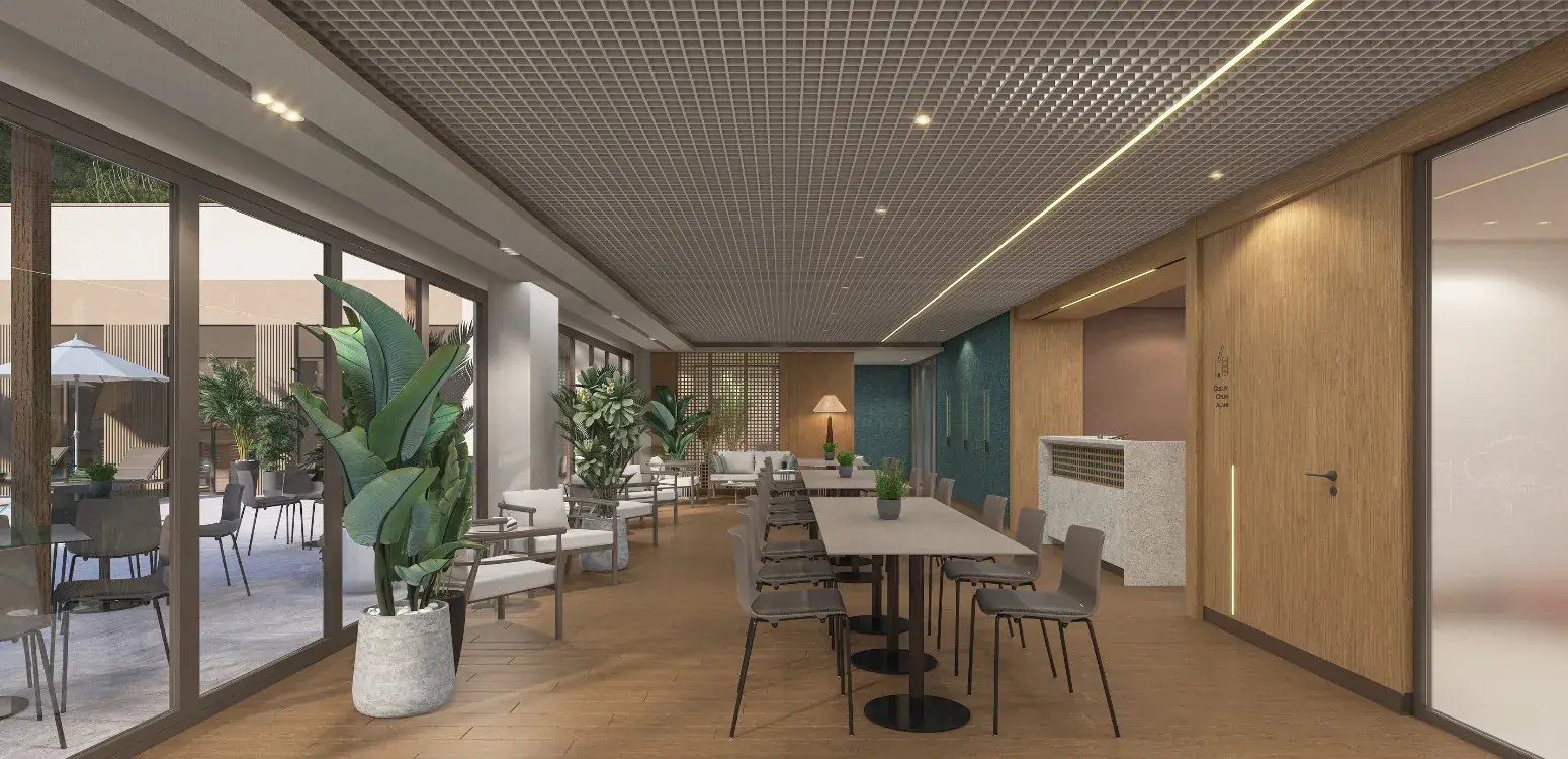 The residents' lounge