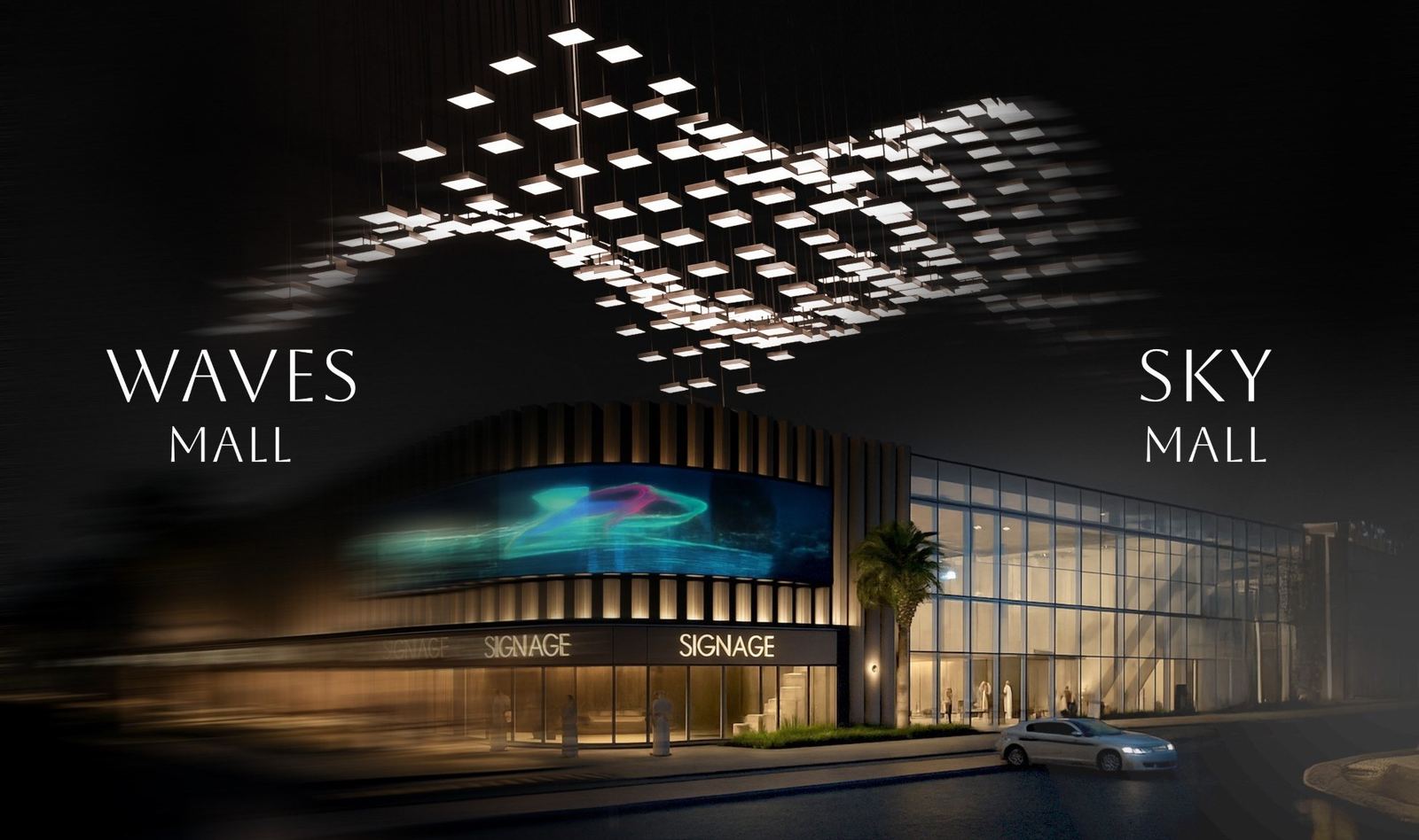 Waves Mall and Sky Mall