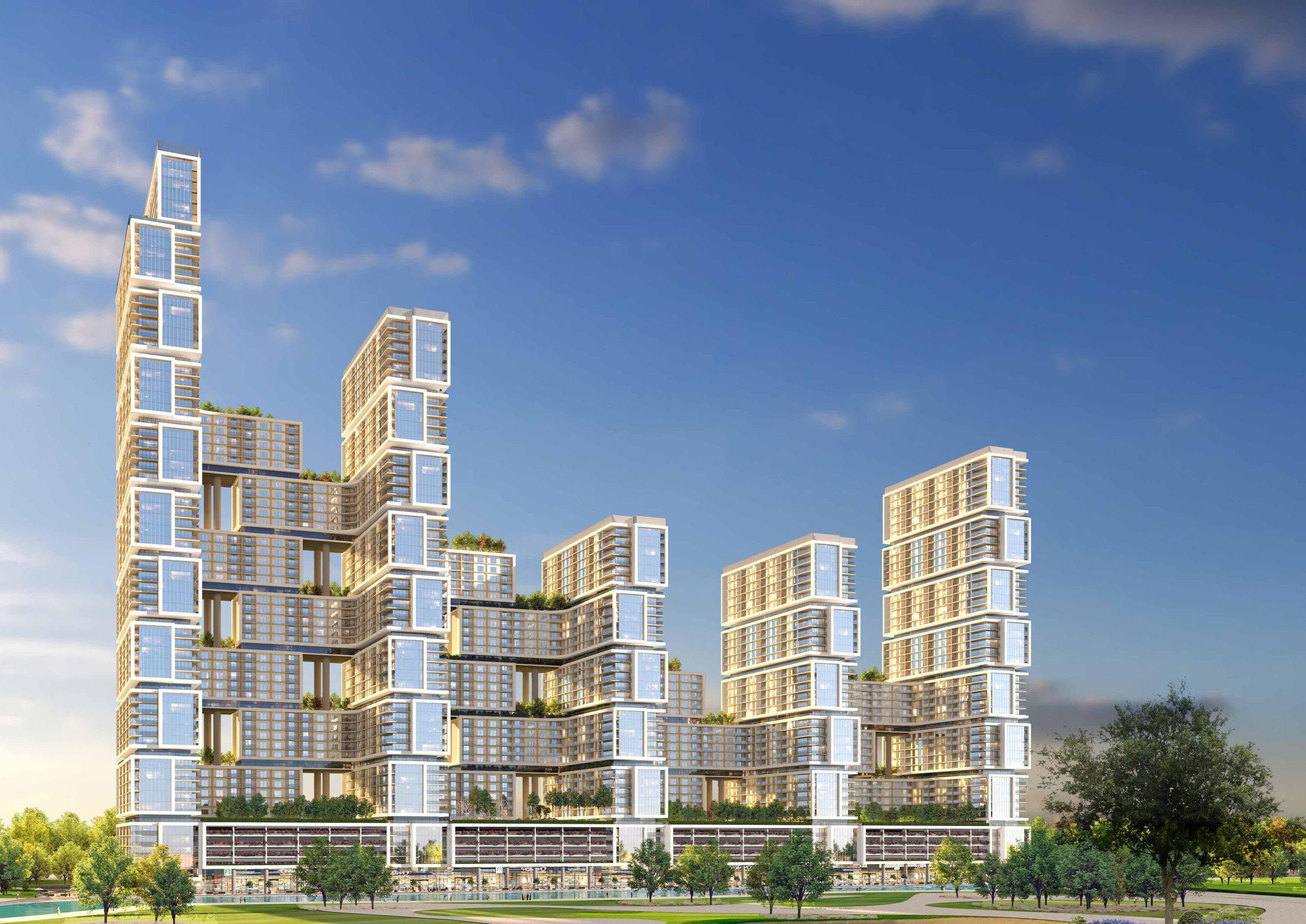 The five towers