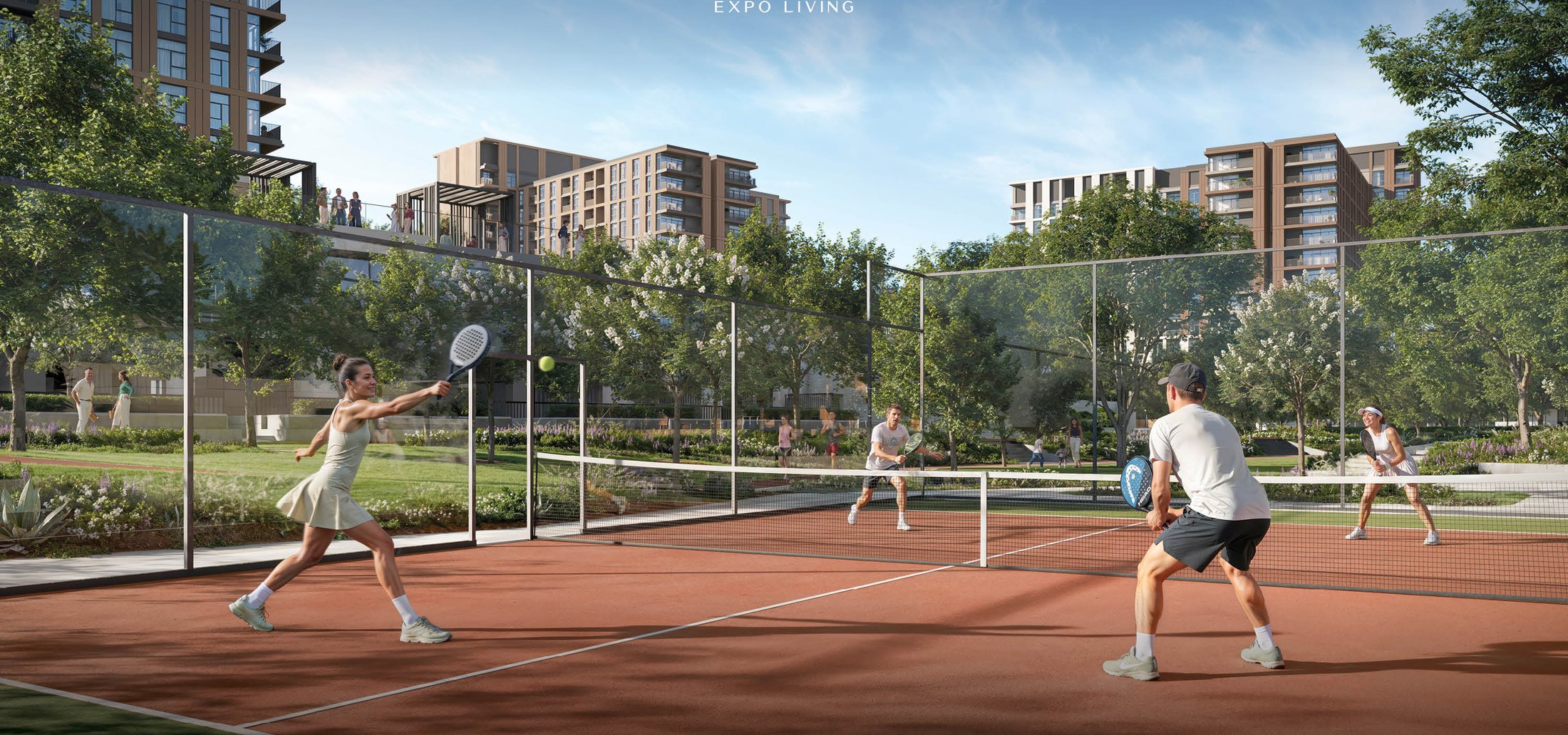 The padel court